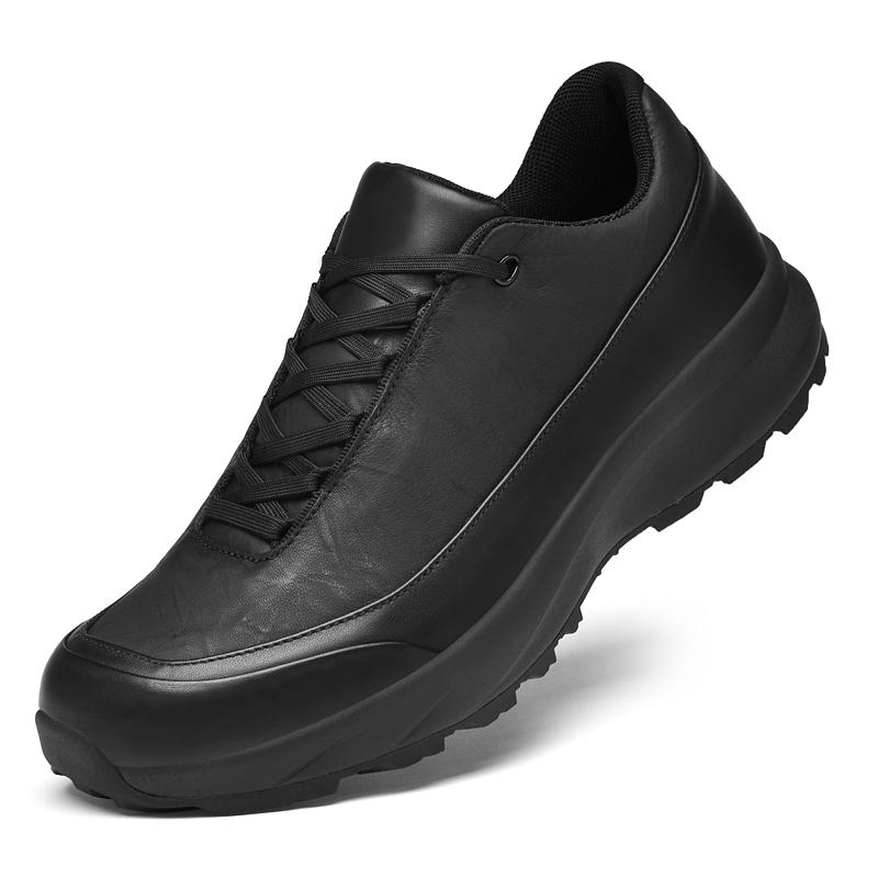 

Waterproof Hiking Shoes for Men New Leather Lightweight Non-slip Sneakers Travel Climbing Outdoor Casual Shoes Wear Resistant 45