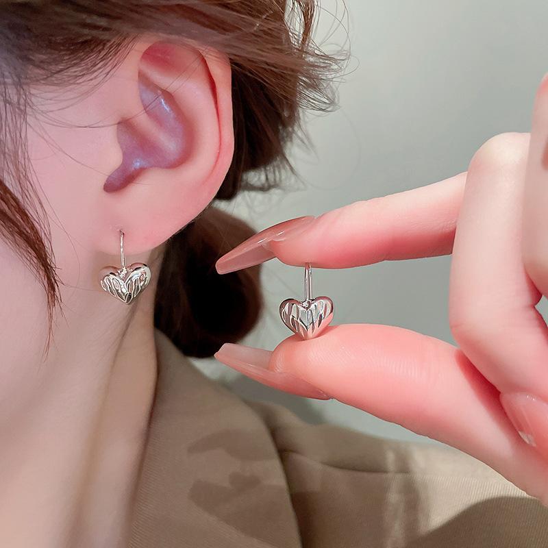 Fashion Simple Temperament Love Artificial Pearl Earrings Internet Celebrity Trend Stud Earrings Earrings Earrings Women