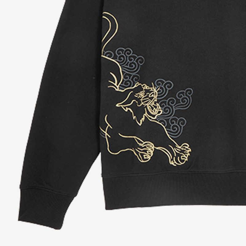 Puma Comfortable Pullover Crewneck Sweatshirt Men sweatshirts Black 625532-01