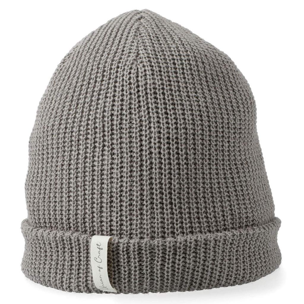 BASIQUENTI Linen Big Hemp Knit One Size Fits and Beige Beanie, Hat, All, Women's Men's,