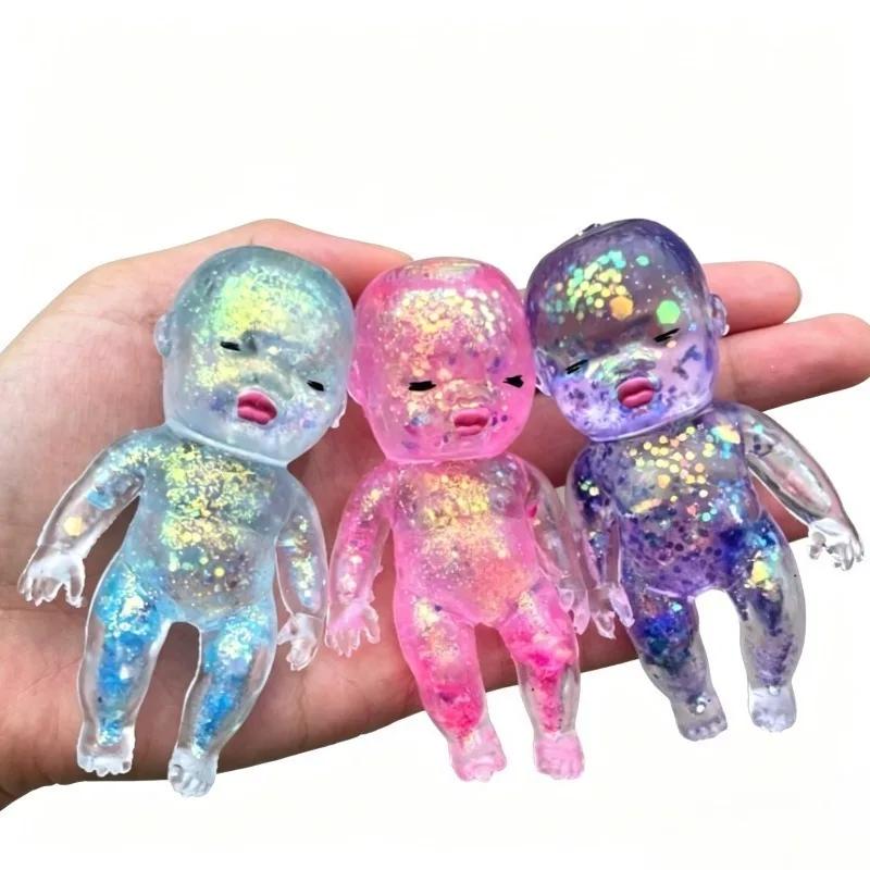 

Squishy Sugar Baby Maltose Squeeze Toy Kawaii Baby Stretchable Slow Rising Fidget Toy for Adults Stress Anxiety Relief Gifts
