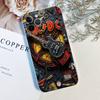 Custodia in TPU Trasparente AC Back In Black DC per iPhone 17 11 12 13 14 15 16 Pro Max 16 Plus Cover