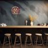 Vintage Retro Aluminium Wandkunst Schild Rustikales Metallschild Heimdekoration 3 Tage Frieden Liebe Musik Festival