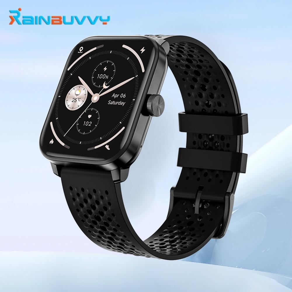 Rainbuvvy F19 GPS Smart Sports Watch 1.85inches Screen IP68 Waterproof 280mAh Android OS Smart Bracelet for Men and Women