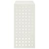 Air Conditioner Cover White 110 x 50 x 105 cm Steel