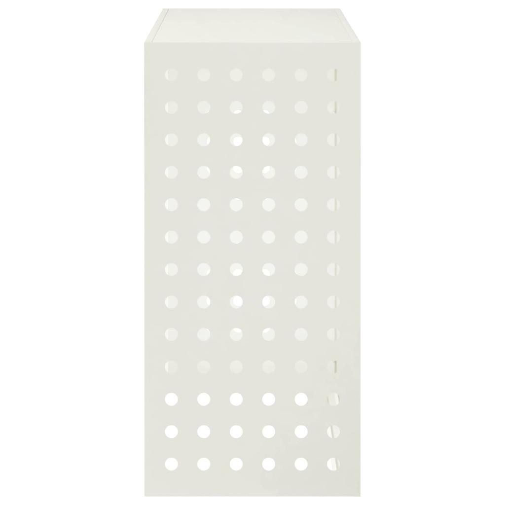 Air Conditioner Cover White 110 x 50 x 105 cm Steel