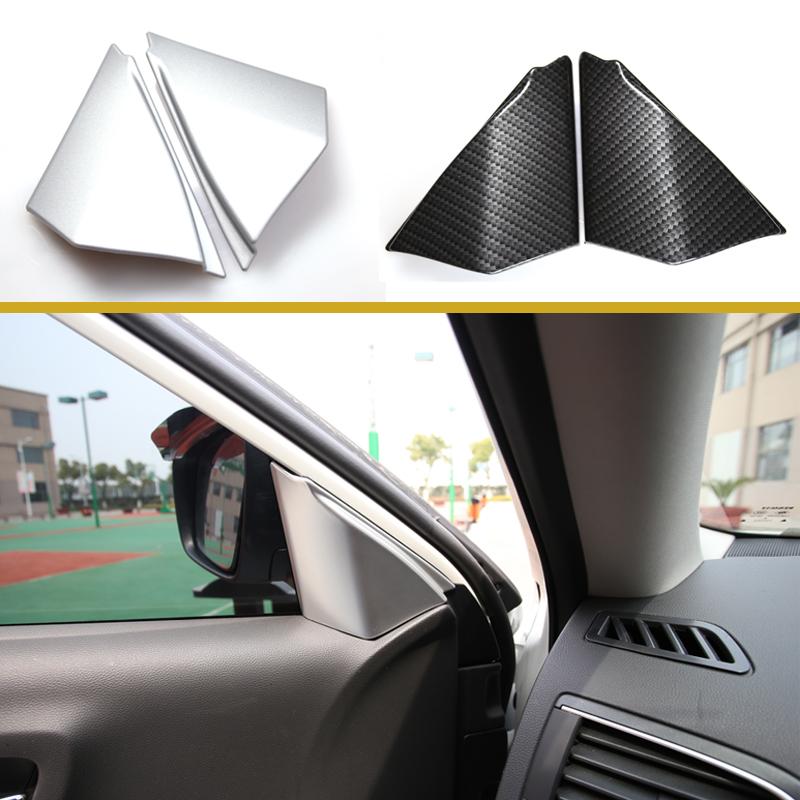 Automobile Door and Window Triangle Decoration Sticker for Renault Koleos Samsung QM6
