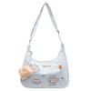 Cartoon Simple Large-capacity Bag, High-end Women's Bag, Fashionable and Cute Messenger Bag, Commuter Versatile Dumpling Bag