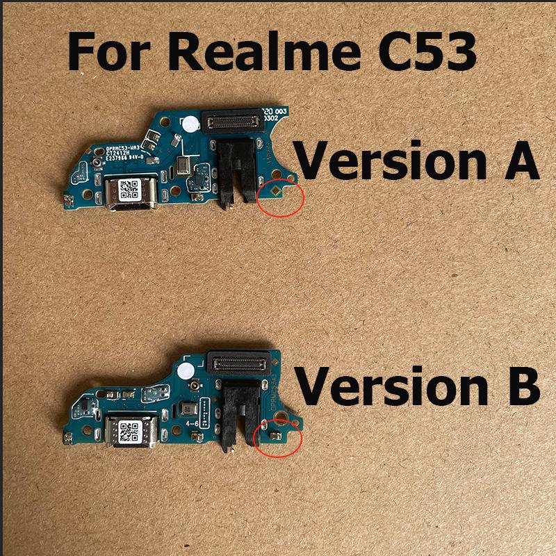 Per Realme C67 C65 C63 C61 C55 C53 C51 C33 C31 4G 5G Scheda di Ricarica USB Porta Dock Connettore Cavo Flessibile Parti di Ricambio per Riparazione