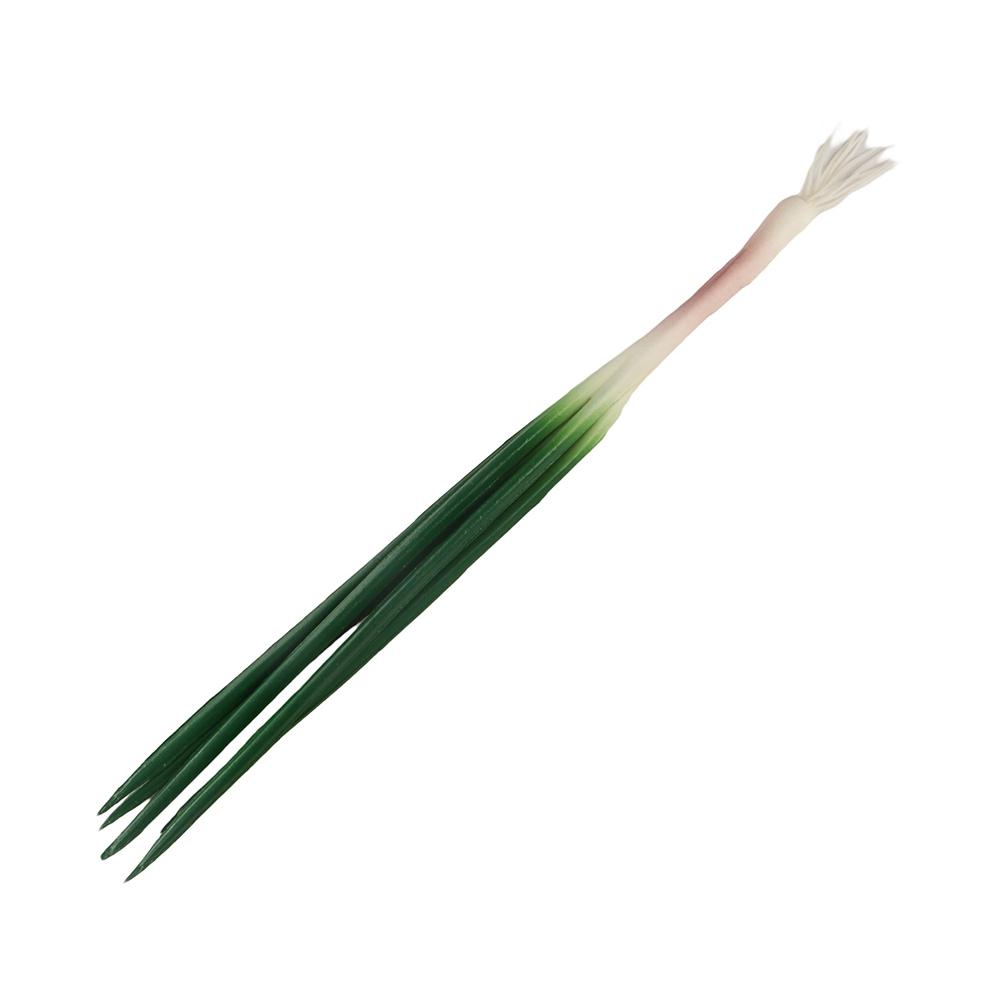 

Реалистичная имитация растительного ПУ-образного лука-шалота, модель искусственного зеленого лука-счётчика 38cm