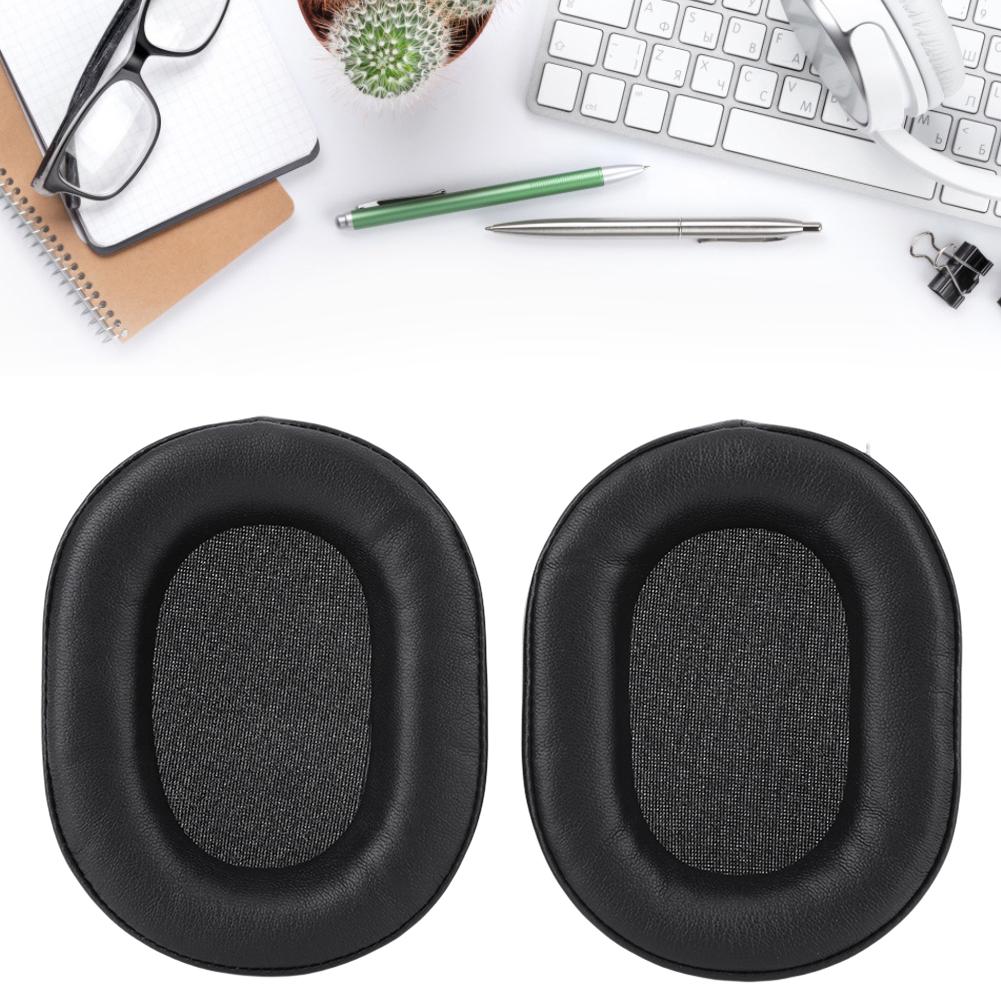 Replacement Ear Pads Cushions Protein Leather Headphone Earpads Ear Cups Cover for Corsair HS55 HS55 PRO HS65 Gaming Headset