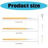 3 Pcs Nail Painting Brush Set Nails Art Liner Brushes Nail Dotting Drawing Tool Nails Painting Brush