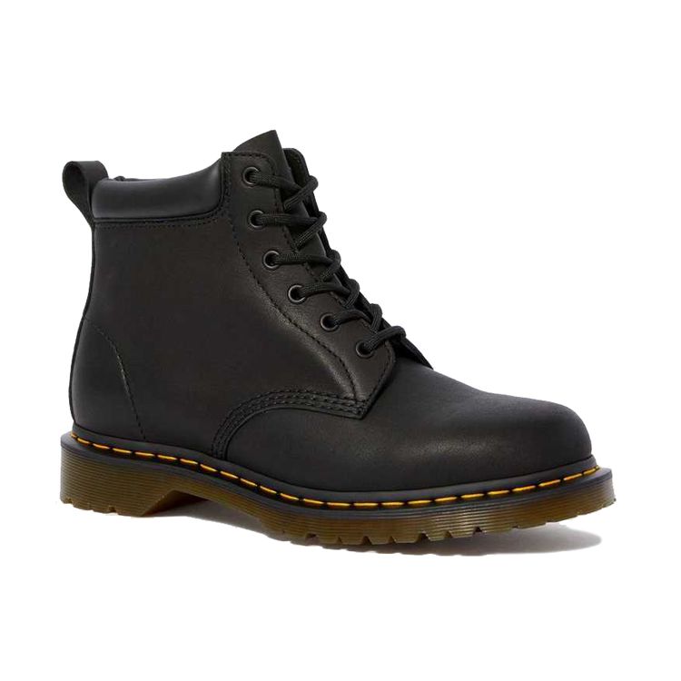 Dr. Martens Leather Comfortable Ankle Boots Unisex boots Black 24258001