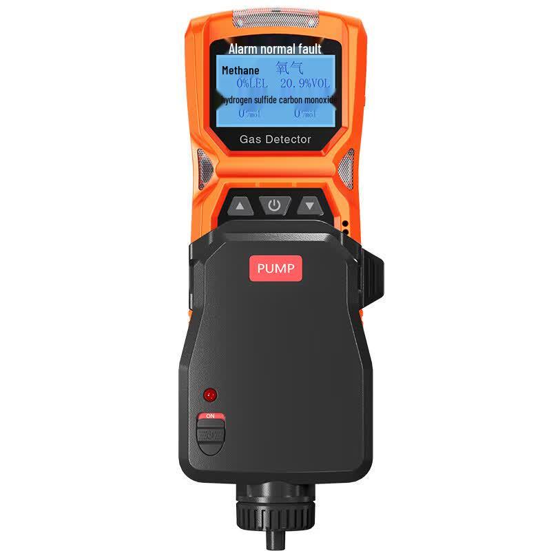 EDKORS 4-in-1 Portable Multi-Gas Detector with Pump (CN version)