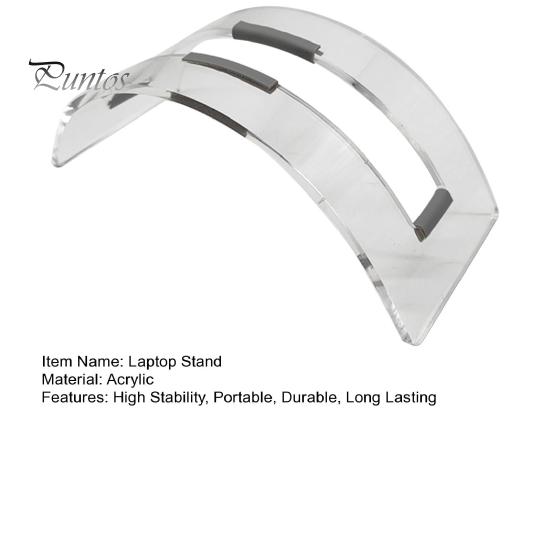 Dikey Dizüstü Bilgisayar Standı Masaüstü Tutucu Yüksek Stabilite Güçlü Yük Taşıyan Akrilik Masaüstü Standı Kişisel Bilgisayar Tutucu