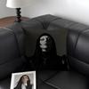 LLady GagaA Singer Cushion Cover Natural Linen Organic Fabric DoubleSided Printing Sofa Home Decor Gift Pillow Case
