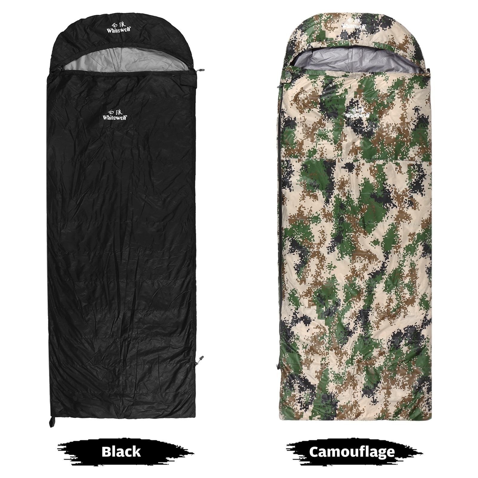 

Sleeping Bag 600g White Goose Down Portable Lightweight Warm Down Sleeping Bag for Camping Trip Hiking