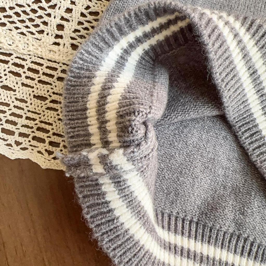 Girls' College Style Sweater Vest & Skirt Set with Tie for Autumn and Spring