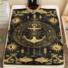 1PC Fish hook  Print FlAannel Blanket, High quality Comfortable for All Seasons, Home Decor, Warmth and Comfort