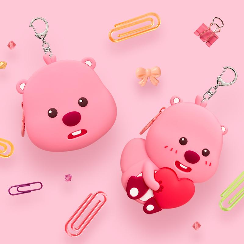 ZANMANGLOOPY Silicone Coin Purse (Select 1 Of 2 Types)