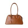 Vintage High-capacity One-shoulder Women's Bowling Bag Boston Bag Underarm Bag