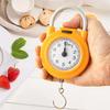 Handheld Scale High Accuracy Portable Kitchen Spring Scale 22lb Load Capacity Small Food Weighing Scale for Household