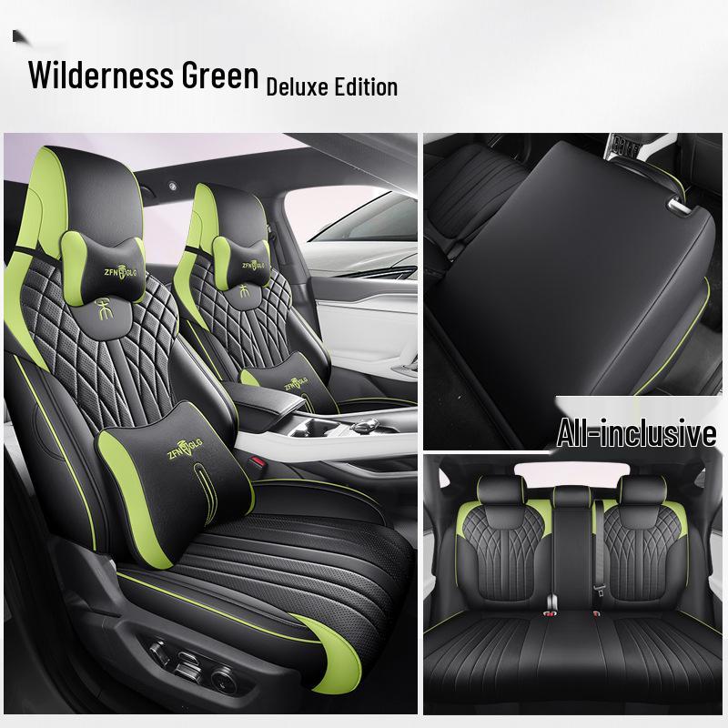BYD Song L Five-Seat Leather Car Seat Cushion Cover - Universal Fit for All Seasons