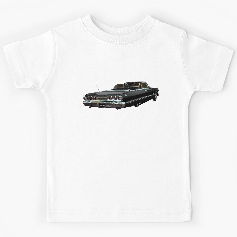 Black 1963 Impala Kids T-Shirt 100