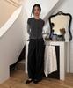 Daiaegeuneol Double Sleeve Damage Cardigan (Grey)