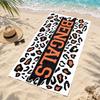 Cincinnati Bengals Microfiber Beach Towel Quick Dry Sand Free Lightweight Beach Towels for Travel Swimming Camping