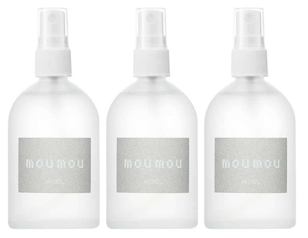 mou mou pillow mist wool 100mL set of 3