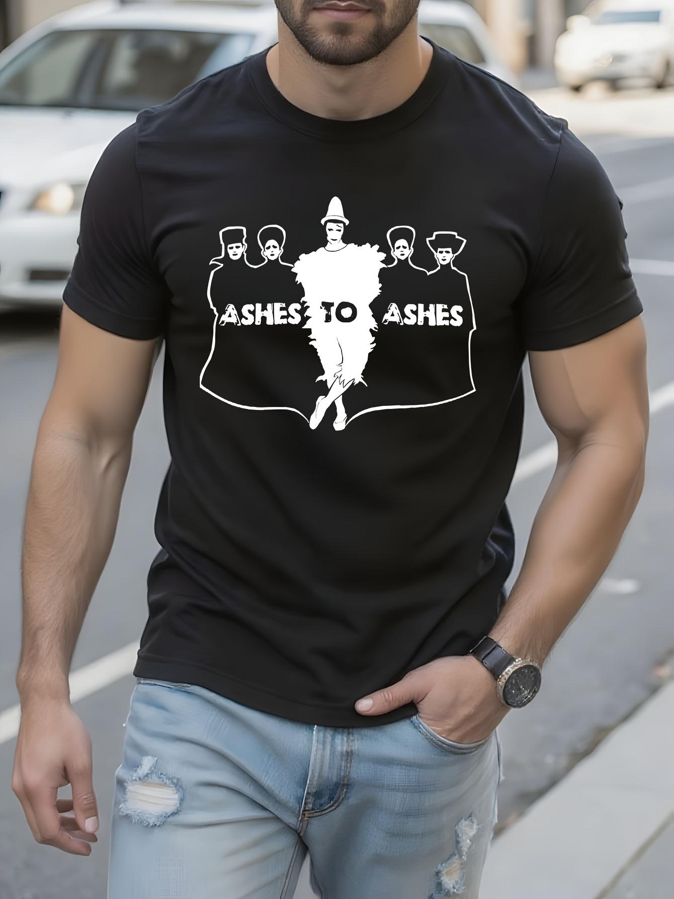 Graphic Tshirt Graphic Tshirt - Black Tee with White Dram... XL