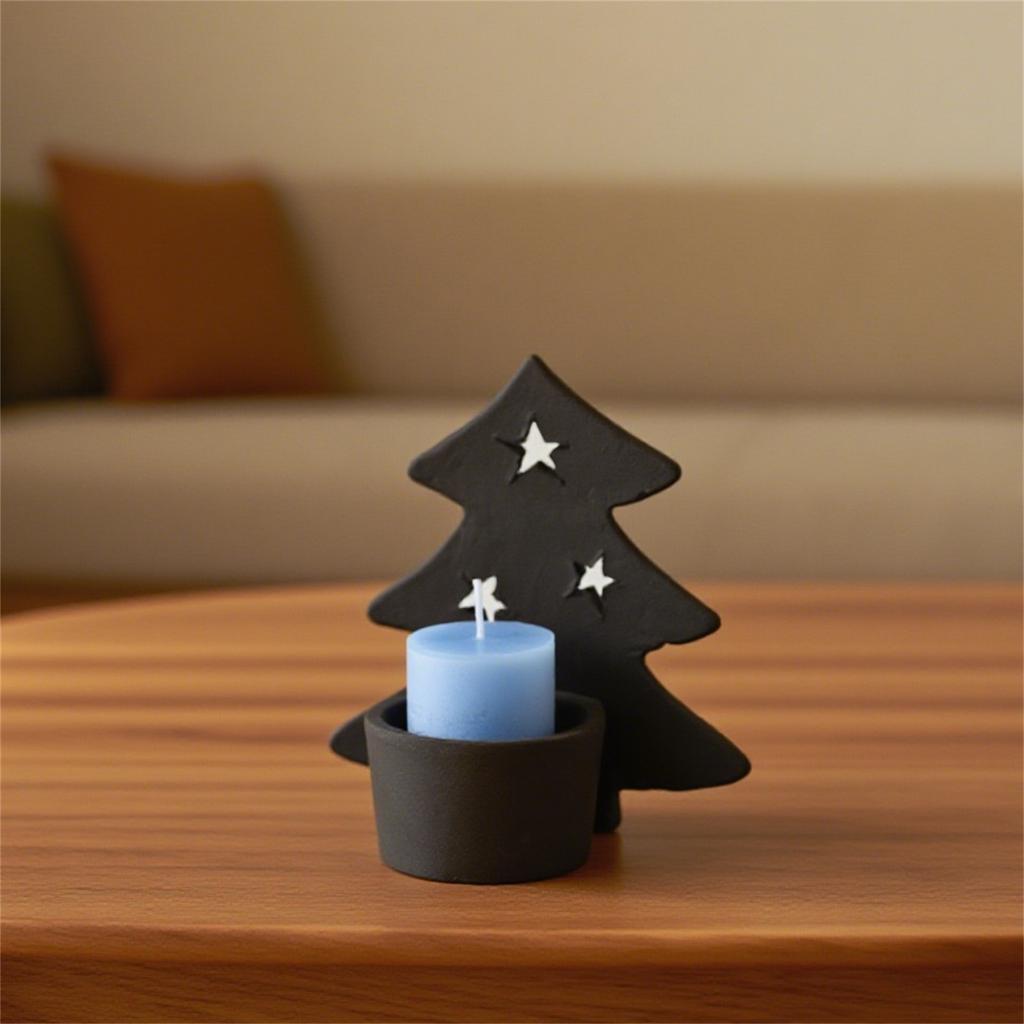 Christmas Tree Candle Holder Candle Holder