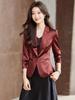 Women's Spring & Autumn Satin Suit Dress Set - 2026 Fashion Collection