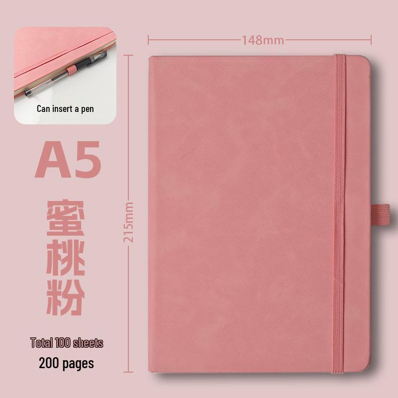 A5 Custom Logo Thickened Office Binder Notebook Diary