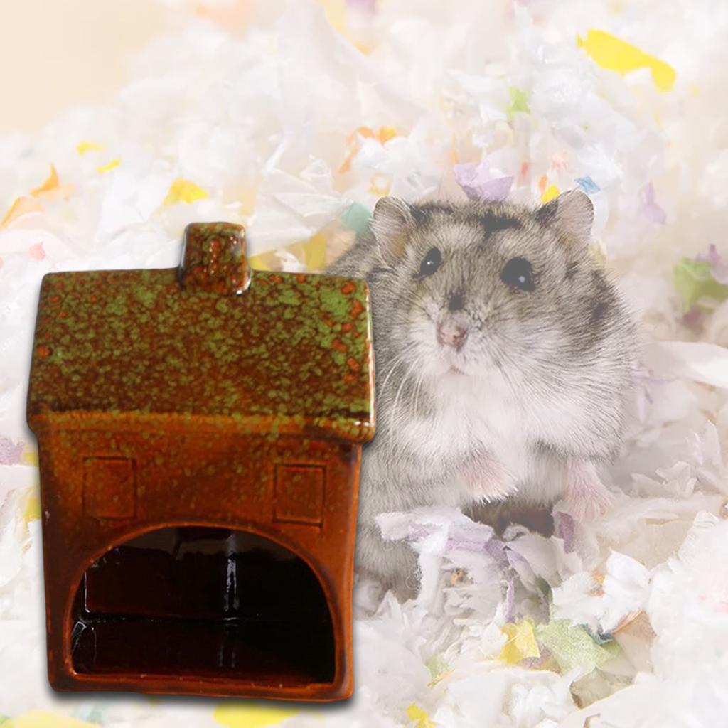hamster ceramic hideout