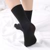 Japanese Style Two-toed Socks, Polyester-cotton, Men's And Women's Mid-tube Two-toed Socks, Japanese Clogs, Hotel Bath Socks, Split-toed Socks