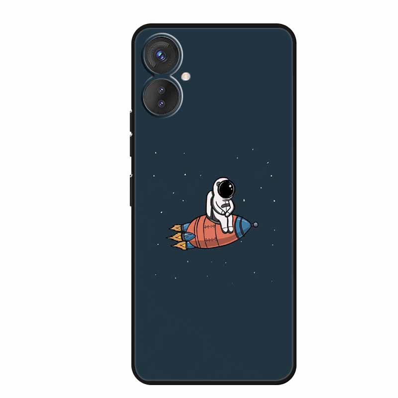 For Tecno Spark 9 Pro Case Astronaut Silicone TPU Soft Back Cover Cases For Tecno Spark9 Pro 9Pro KH7 KH7n Funda Spaceman Capa