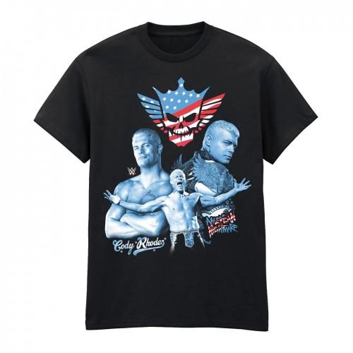 WWE Unisex Adult Cody Compilation T-Shirt
