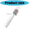 Ergonomic Pumice Scouring Brush For Toilet Bowl Sink Bathtub Glass Fiber Reinforced Head With Extended Handle