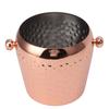 Ice Bucket Stainless Steel Mini Insulated Frozen Container for Bar Wine Champagne 1L Rose Gold