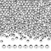 1box 304 Stainless Steel Hollow Round Seamed Beads for Jewelry Craft Making Stainless Steel Color 5mm Hole: 2mm 500pcs/box