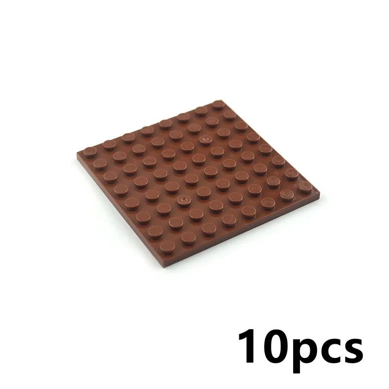 Thin Figures Blocks 10pcs Dimension 8x8 Dots DO IT YOURSELF Construction Bricks Works With featuring 41539 Assemblage Learning Creativity Playthings