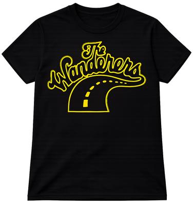 The Wanderers Inspired Retro Road Graphic TShirt Black Unisex Cotton Tee UK
