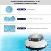 Cordless Pool Cleaner Pool Cleaner Cordless Robotic Pool Cleaner Pool Vacuum with Dual Motors Self Parking for Flat Ground Pools