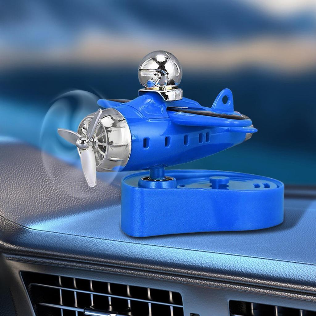 Automotive Air Fresheners Solar Airplane Car Scent Diffuser Fragrance Diffuser Dashboard Decorations For Travel Auto Sedan Truck