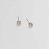 Hish Stud Small Earrings- Rose Gold (silver925, 18k Gold Plated)