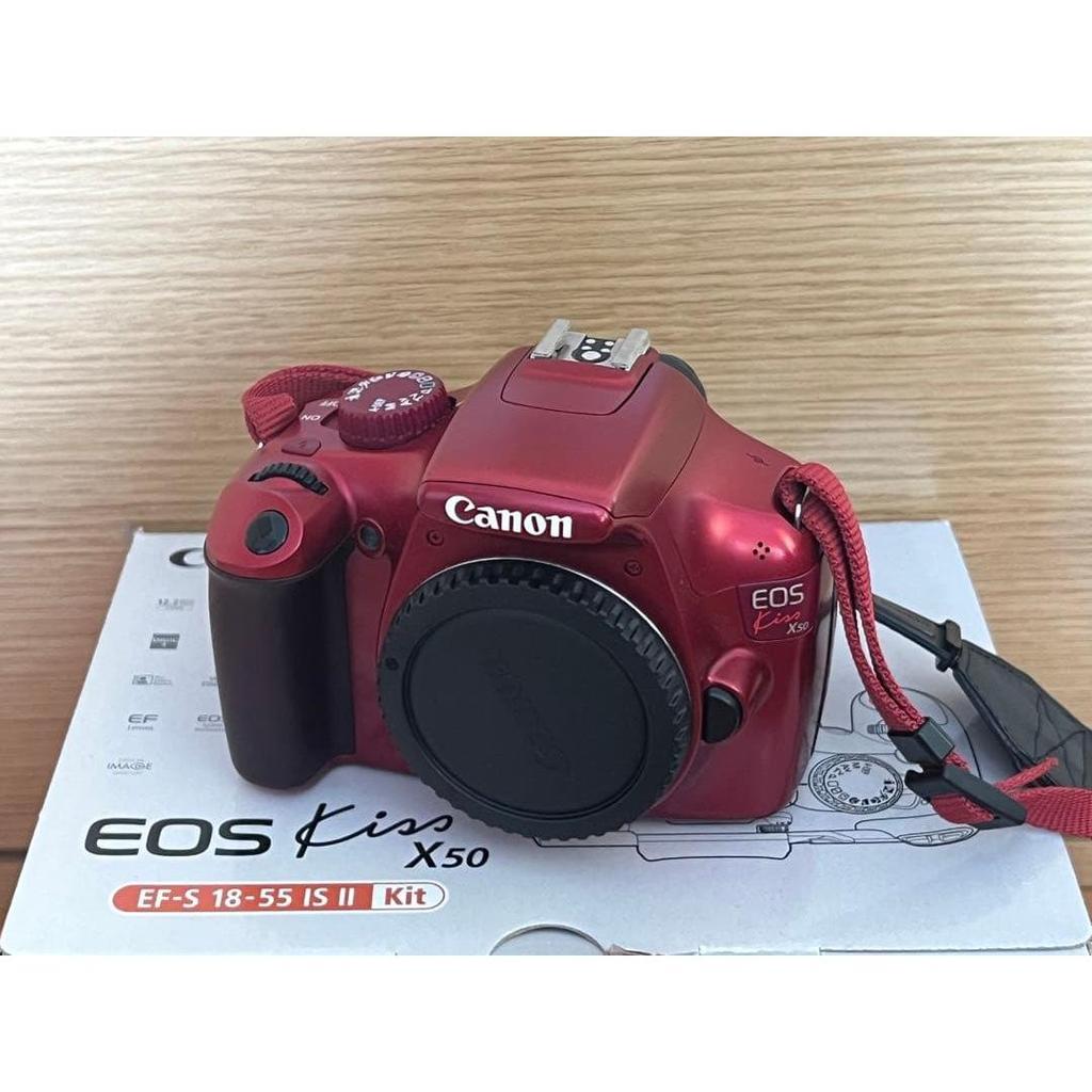 Used EOS Kiss X50 with 75-300mm telephoto lens