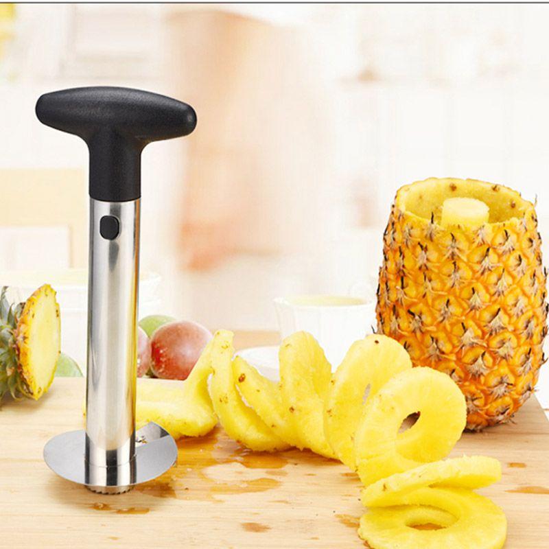 

Corer Pineapple Slicer Cutter Easy Kitchen Gadget Stainless Steel Fruit Peeler