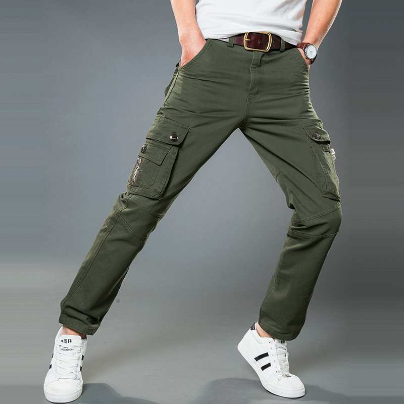 box pocket pants